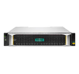 HPE MSA 2060 10GBASE-T iSCSI SFF Storage, HDD+SSD, Bastidor (2U), Plata