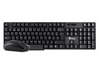 Stylos STPKTM3B teclado Ratón incluido Oficina RF inalámbrica + USB Español Negro