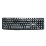 Stylos STPTEC4B teclado Oficina RF inalámbrica + USB Español Negro