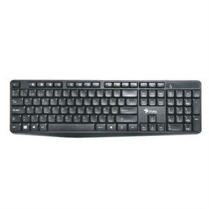 Stylos STPTEC4B teclado Oficina RF inalámbrica + USB Español Negro
