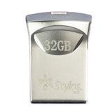 Memoria Usb 32Gb Flash 2.0 Metal Mini, Garantia De Por Vida FullOffice.com 