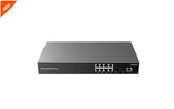 Grandstream Networks GWN7801P switch Gestionado L2+ Gigabit Ethernet (10/100/1000) Negro