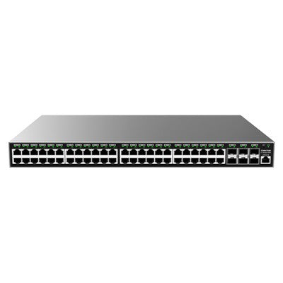 Switches Grandstream GWN7806P 8 Puertos Gigabit, PoE, 65W, Montaje en Rack