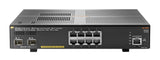 HPE Aruba Networking 2930F 8G PoE+ 2SFP+ Switch, Gestionado, Gigabit Ethernet (10/100/1000), Energía sobre Ethernet (PoE)