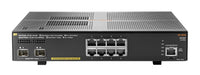 HPE Aruba Networking 2930F 8G PoE+ 2SFP+ Switch, Gestionado, Gigabit Ethernet (10/100/1000), Energía sobre Ethernet (PoE)