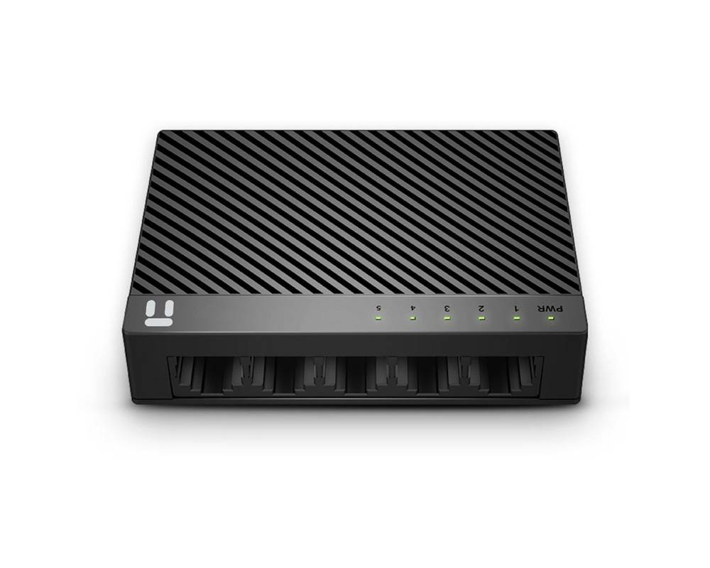 Switch Netis ST3105C 5 Puertos Gigabit Ethernet, 10/100/1000 Mbps, Montaje en Rack