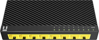 Netis System ST3108GC switch No administrado Gigabit Ethernet (10/100/1000) Negro