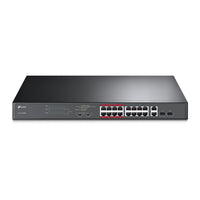 TP-Link TL-SL1218MP dispositivo de redes No administrado 20 Gigabit Ethernet (10/100/1000) 16