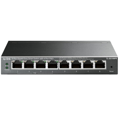 TP-Link TL-SG108PE dispositivo de redes Gestionado L2 Si Si