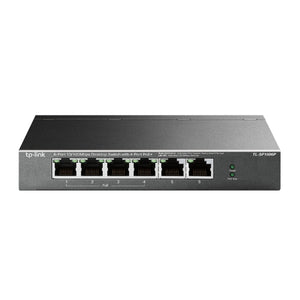 TP-Link TL-SF1006P dispositivo de redes No administrado 6 Fast Ethernet (10/100) IEEE 802.3af, IEEE 802.3at
