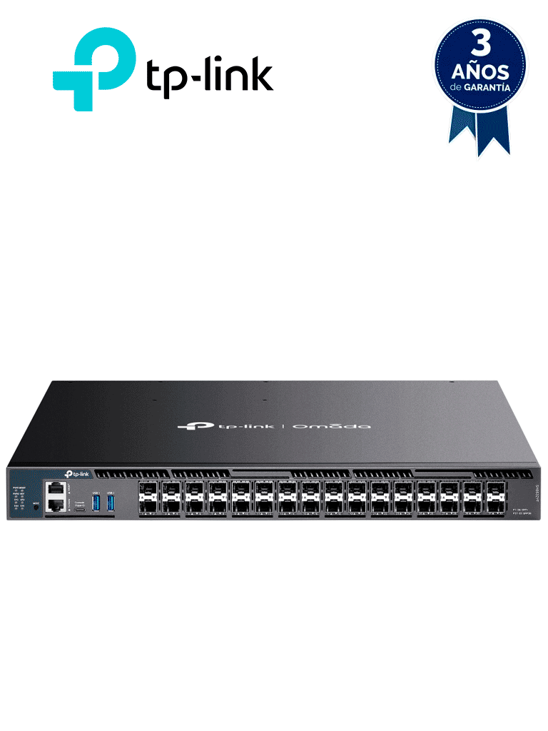 TP-Link Switch Omada SX6632YF, 26 Puertos SFP+ 10G, 6 Puertos SFP28 25G, L3