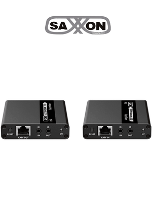 Saxxon LKV223P extensor audio/video Transmisor y receptor de señales AV Negro
