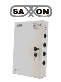 Fuente de Poder SAXXON SX30A18CH - 12VDC / 30A / 18 Canales / 1.6A por Canal / Protección Sobrecargas / LED Funcionamiento