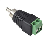 Epcom JR-R591 cambiador de género para cable RSA 2 x Screw Terminal Negro