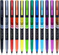 Marcador Zebra Sarasa Porous Colores Surtidos Estuche C/12 Pzas - 4008-46 FullOffice.com