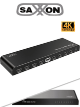 Saxxon LKV318HDR-V2.0 divisor de video HDMI 8x HDMI