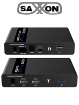 Extensor de Video HDMI sobre IP 4K 30 Hz hasta 70m en 1080p y 40m en 4K con Cat 6/6A/7, Cero Latencia, Soporta KVM, HDR, ARC