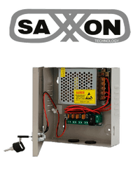 Fuente de Poder SAXXON SX5A4CH 12VCD / 5A / 4 Canales / Protección contra Sobrecargas