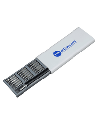TVC YUMBE - Set de Desarmador con 24 Puntas Intercambiables/ Mango Adaptador/ Medidas 16.6 x 6.7 cm/ #Vota