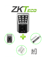 ZKTeco MA500 lector de control de acceso Lector básico de control de acceso Negro, Plata