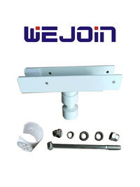 Soporte para Brazo Cilíndrico Wejoin WJBBH07, Acero Inoxidable, 50 cm de Longitud