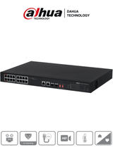 Dahua Technology PoE DH-PFS3218-16ET-135 switch No administrado L2 Gigabit Ethernet (10/100/1000) En