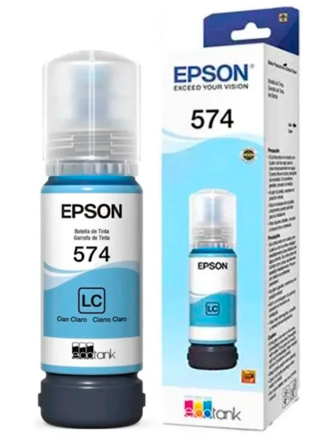 CARTUCHO EPSON #574 CYAN LIGHT T574520