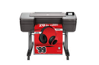 T8W15A - HP Impresora HP DesignJet Z6 PostScript de 24 pulgadas Impresora Inyección de tinta Gris