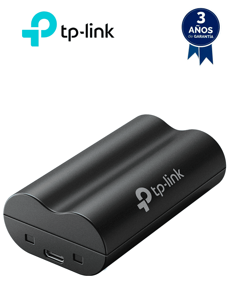 Batería TP-LINK TAPO A100 de 6700mAh para cámaras y timbres TAPO, instalación fácil, 180 días de duración, carga completa en 5 horas
