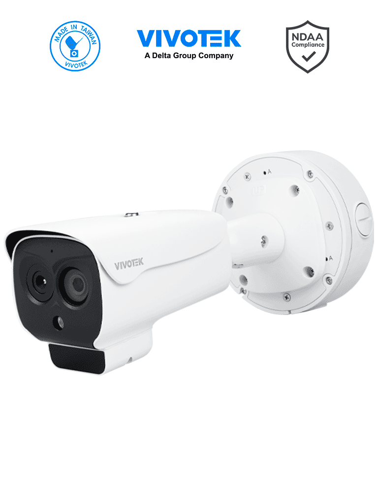 VIVOTEK Cámara IP Bullet TB9333-E 7mm, 4MP, Detección de Personas, WiFi