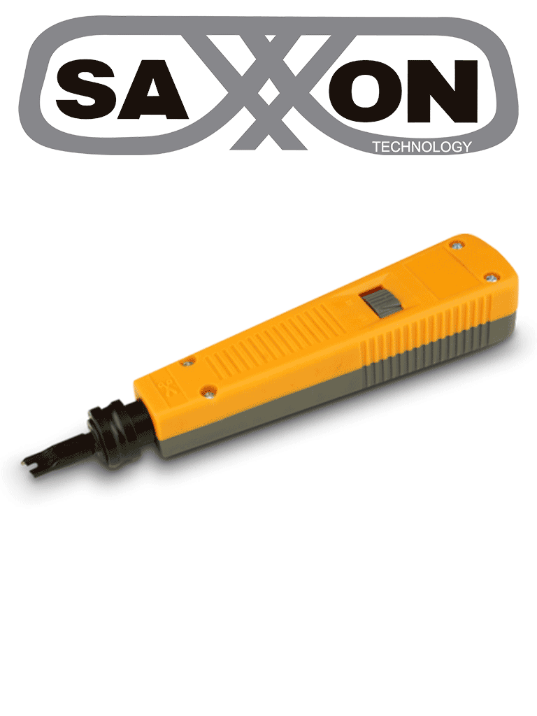 Herramienta de impacto SAXXON G110 - Multiposición, Ponchado de cable, Corte de cable