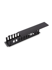 Organizador de Cable Horizontal 2U SAXXON J6069 / Un Lado / Plástico / Para Rack