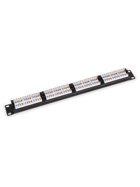 Patch Panel 48 puertos CAT 5E 19 Pulgadas Montaje en rack 2U - SAXXON P19748N5