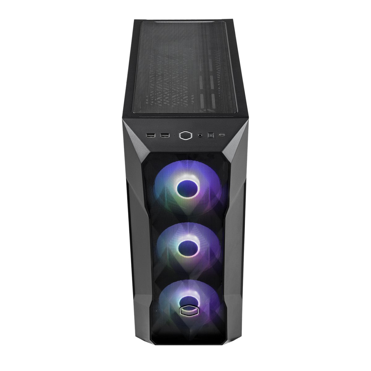 Gabinete Cooler Master MasterBox TD500 Mesh Negro, ATX, 3 Ventiladores RGB, Panel Lateral