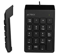 Acteck AC-932622 teclado numérico Universal USB Negro | Teclados numéricos