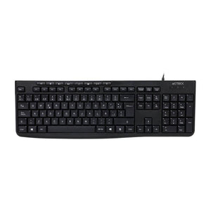 Acteck Inspire Prime TA222 teclado Hogar / Oficina USB QWERTY Español Negro