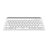 Acteck Inspire Trek TI737 teclado Universal RF Wireless + Bluetooth Español Gris, Blanco