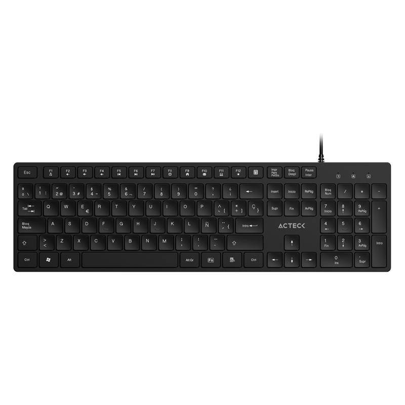 Teclados ACTECK VANTAGE AERO TA545 AC-943475 - Accesorios para Componentes