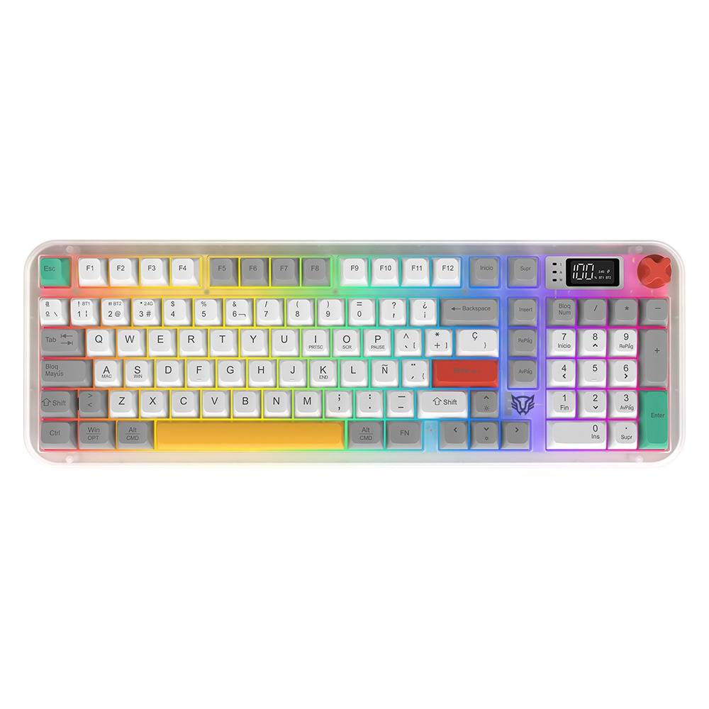 Balam Rush TECLADO GAMER INALAMBRICO WARST FROST KG500FI / MEMBRANA 96 / 98 T BR-945783