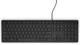 DELL 580-ADRC Teclado Oficina Alámbrico USB Interruptor de membrana