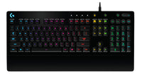 Logitech G 920-008084 teclado Juego USB QWERTY Inglés Negro