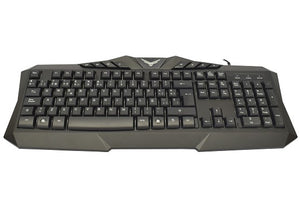 Naceb Technology NA-0912 teclado Juego USB Negro