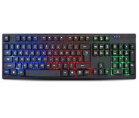 BRobotix 841581 teclado Juego USB QWERTY Negro