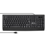 BRobotix 6007181 teclado Universal QWERTY Inglés Negro