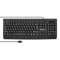 BRobotix 6007181 teclado Universal QWERTY Inglés Negro