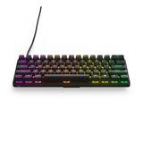 Steelseries Apex Pro Mini teclado Juego USB QWERTY Inglés de EE. UU. Negro