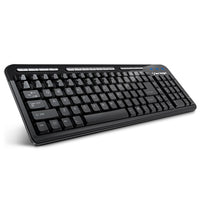 Vorago KB-202 teclado Oficina USB Español Negro