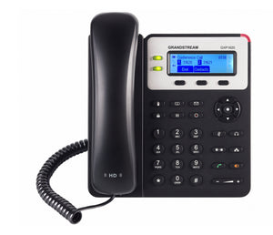 Grandstream Networks GXP1625 teléfono Teléfono DECT Negro, Altavoz, 500 entradas