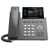 Grandstream Networks GRP2624 teléfono IP Negro 8 líneas TFT Wifi, Terminal con conexión por cable, En banda, Fuera de banda