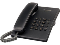 Panasonic KX-TS500 Teléfono analógico Identificador de llamadas Negro, 100 entradas